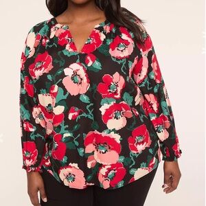 Swing Notch-Neck Popover Top